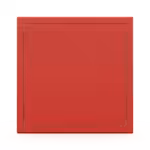 Trappe de visite métallique colorée Tempo Softline pousser lâcher – Image 2