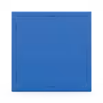 Trappe de visite métallique colorée Tempo Softline pousser lâcher – Image 9