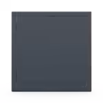 Trappe de visite métallique colorée Tempo Softline pousser lâcher – Image 6