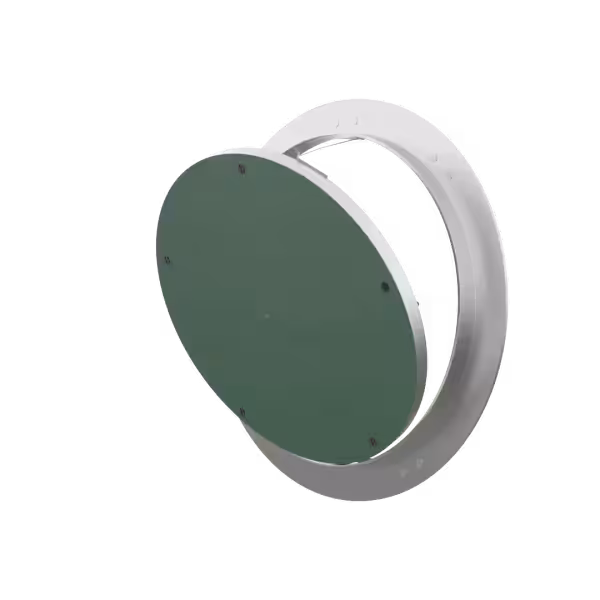 Trappe de visite invisible Tempo Rondo pour faux plafond, fermeture à ressort au design discret
