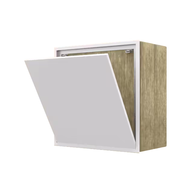 Trappe de visite métallique Tempo Primus Airproof pour bâtiment BBC, étanche à l'air avec isolant 2×160 mm
