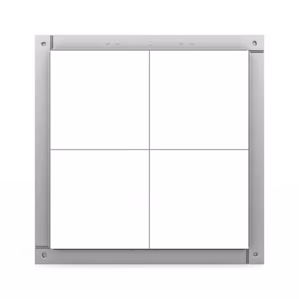 Trappe de visite invisible Tempo Eco Star à carreler, plaque de plâtre, 300×300 à 800×800 mm