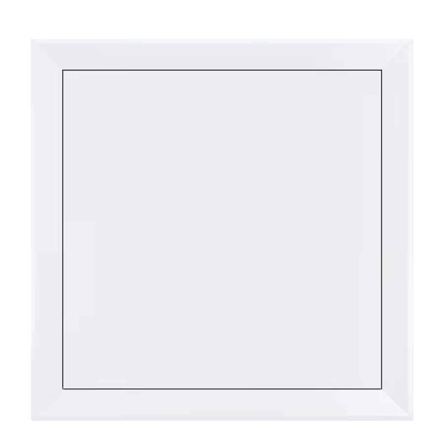 Trappe de visite métallique Tempo Softline étanche à l'air et à la poussière avec isolation acoustique, 200×200 à 600×600 mm