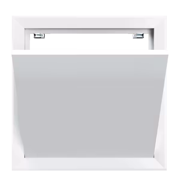 Trappe de visite métallique Tempo Softline étanche à l'air et à la poussière, pour murs et plafonds, 200×200 à 600×600 mm