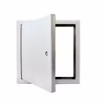 Trappe de visite métallique Tempo Softline étanche à l'air avec isolation acoustique, ouverture clé 4 pans