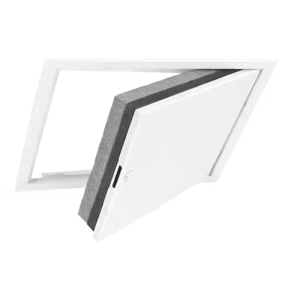 Trappe de visite coupe-feu Fire-Star EI60 (60 min) pour plafonds, en acier, 200×200 à 600×1200 mm
