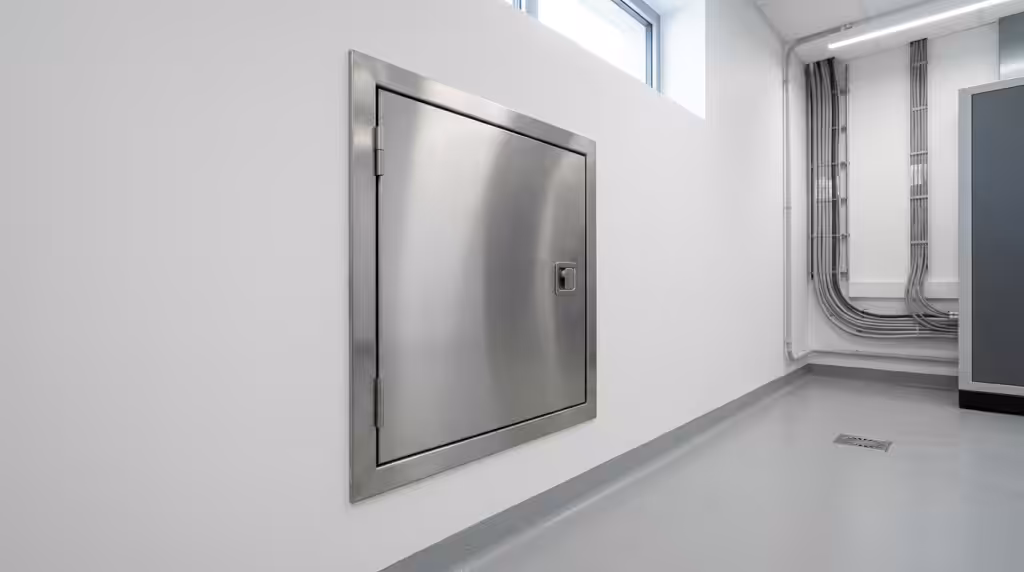 trappe de visite acier inox local technique