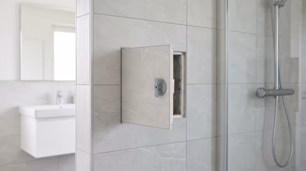 comment poser trappe de visite carrelage salle de bain