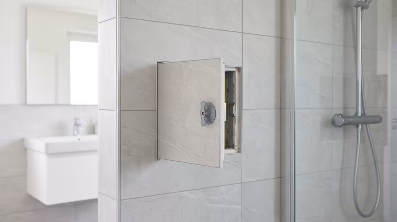 comment poser trappe de visite carrelage salle de bain