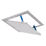 Trappe de visite Tempo Eco Star 8/18 R, vue en angle, plafond acoustique
